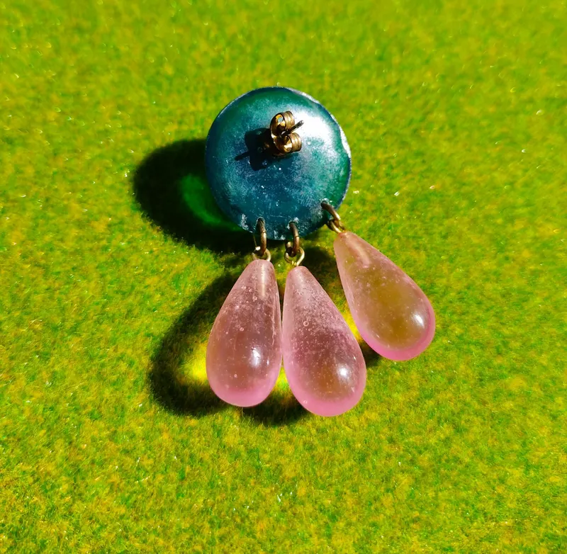 handmade ナムデーンナムキアオピアス(2 枚目)