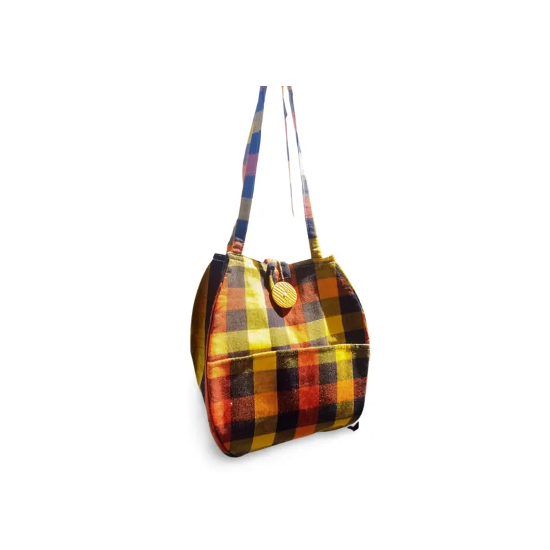 ギンガムチェックランチBAG